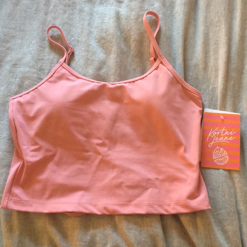 Kortni Jeane Ladder Back Top NWT